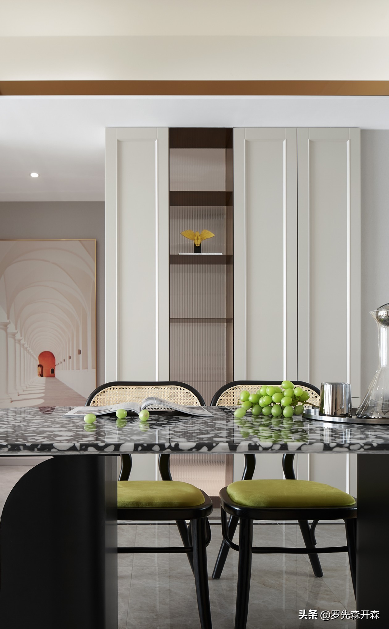 139平精装房装修改造设计效果图,138平米带精装修改造