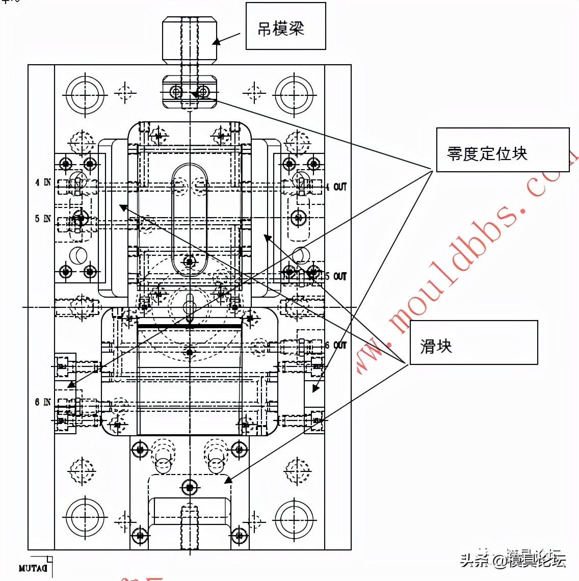 显示器边框模具图纸,电脑显示器后壳模具设计