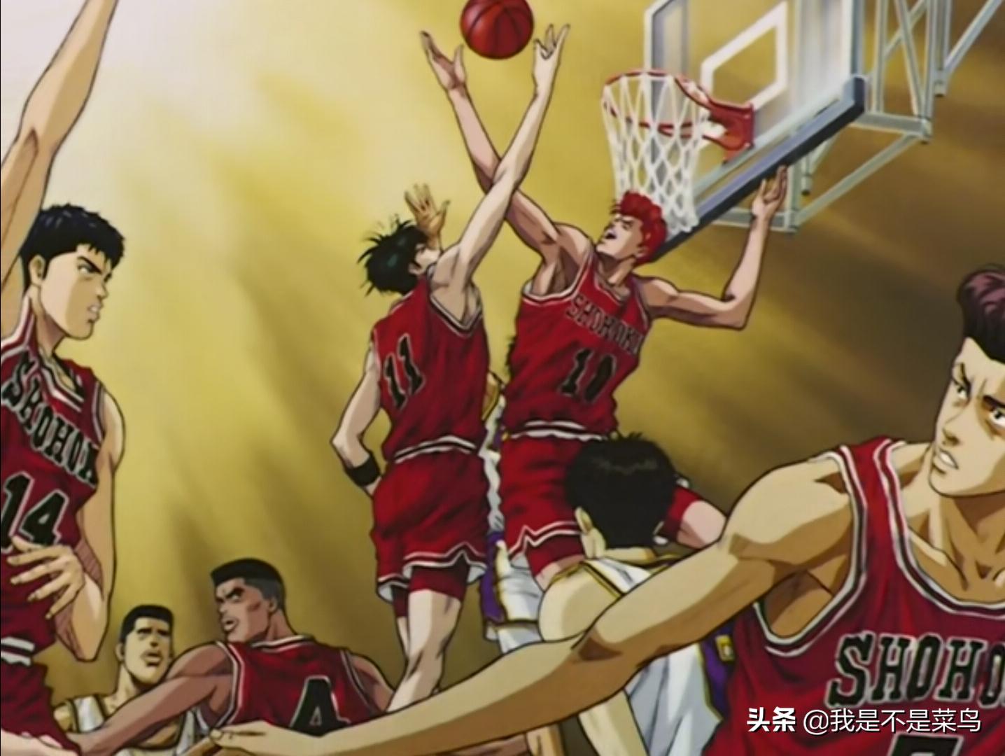 樱木花道罗德曼视频对比,樱木花道致敬罗德曼