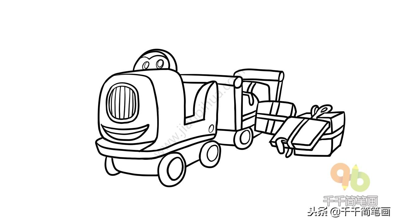 超级飞侠中的所有飞侠简笔画,超级飞侠小猪佩奇简笔画视频