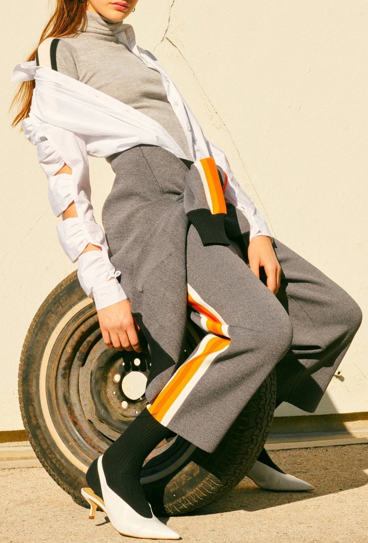 衬衫多种百变穿搭,衬衫改造创意服装设计