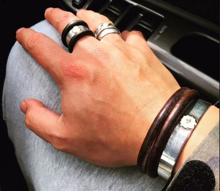 懒人必爱，洗澡都不用摘！花几十块钱做个皮环，能戴一辈子