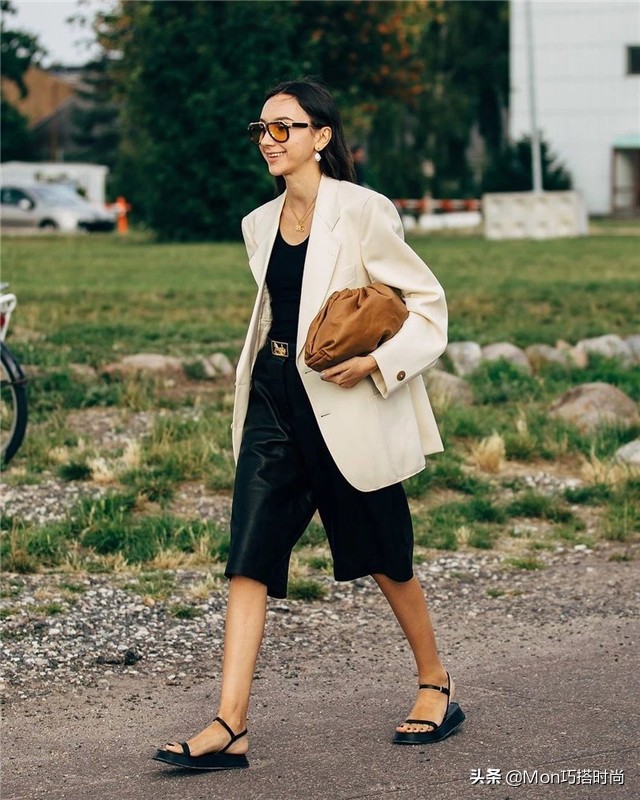 适合小个子穿的平底鞋,小个子穿平底鞋显高的搭配