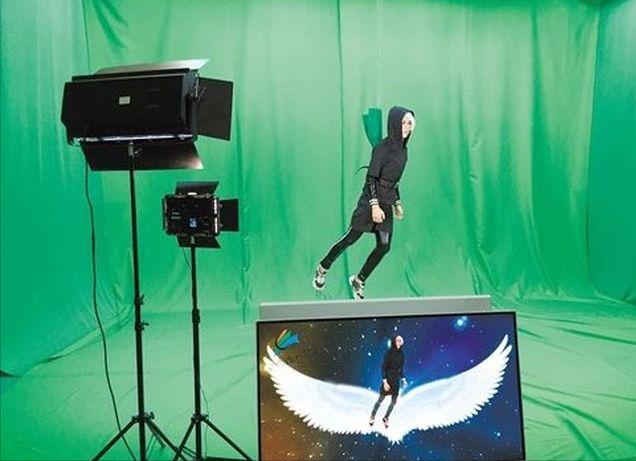 直播绿幕背景怎么做,直播绿幕换背景教程