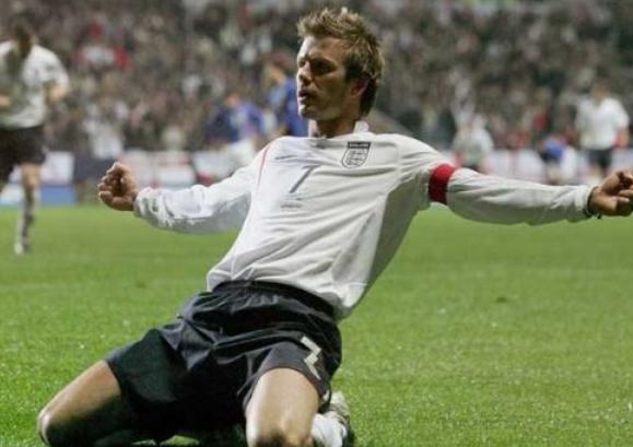 世界足球球员排名贝克汉姆排第几,世界足球十大巨星贝克汉姆