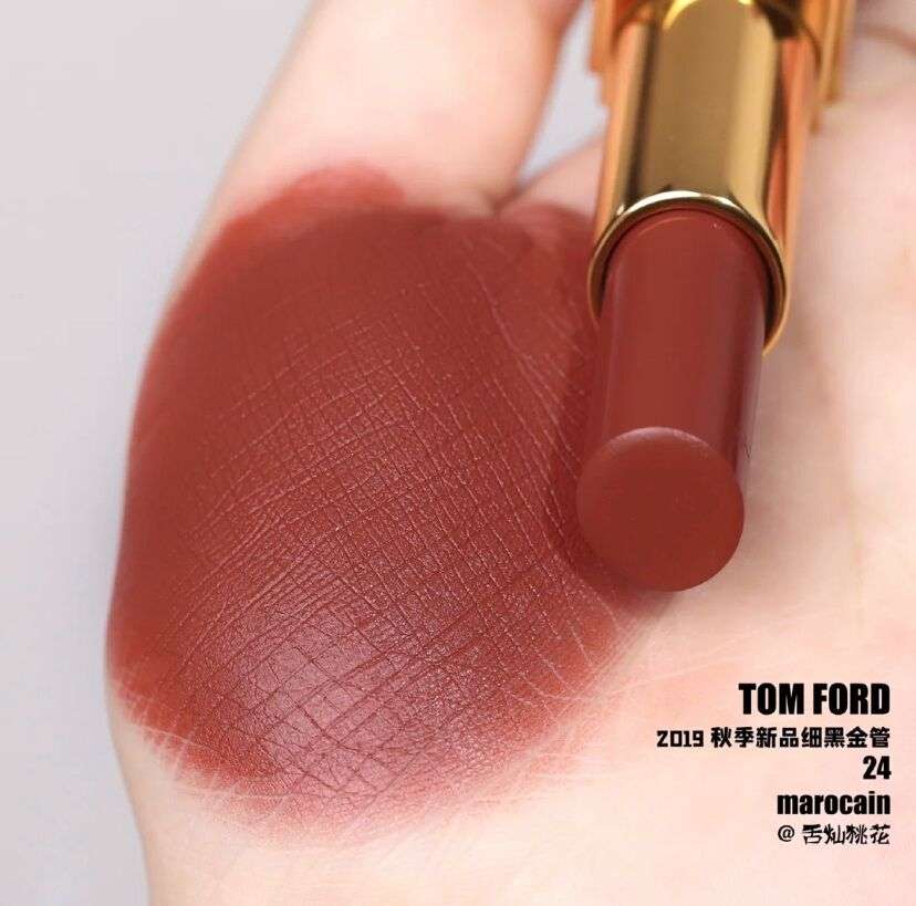 tomford口红黑管49试色,tomford最值得买的颜色