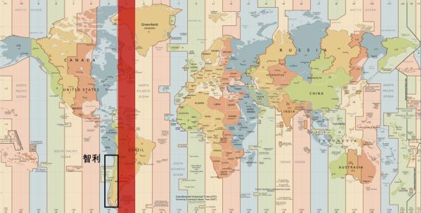 不同时区世界各地人们生活介绍,全球24个时区都有自己的标准时间