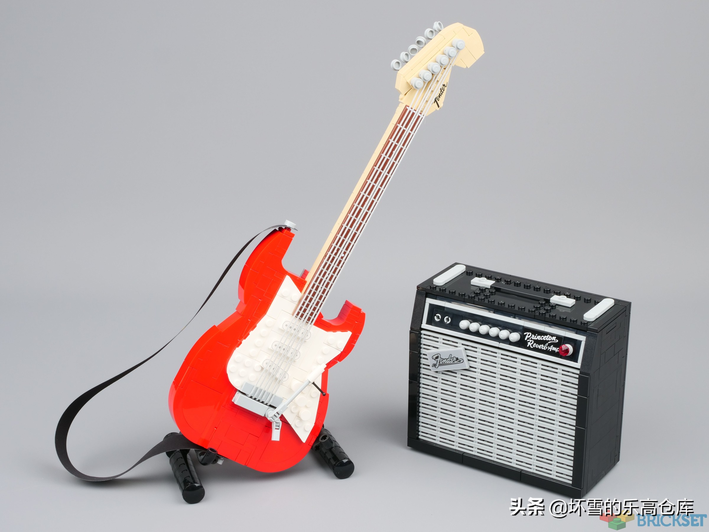 乐高电吉他官方视频,乐高电吉他多高