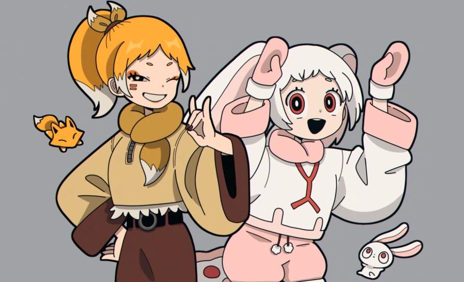 可爱的卡通动物拟人,画风精致的动物拟人化