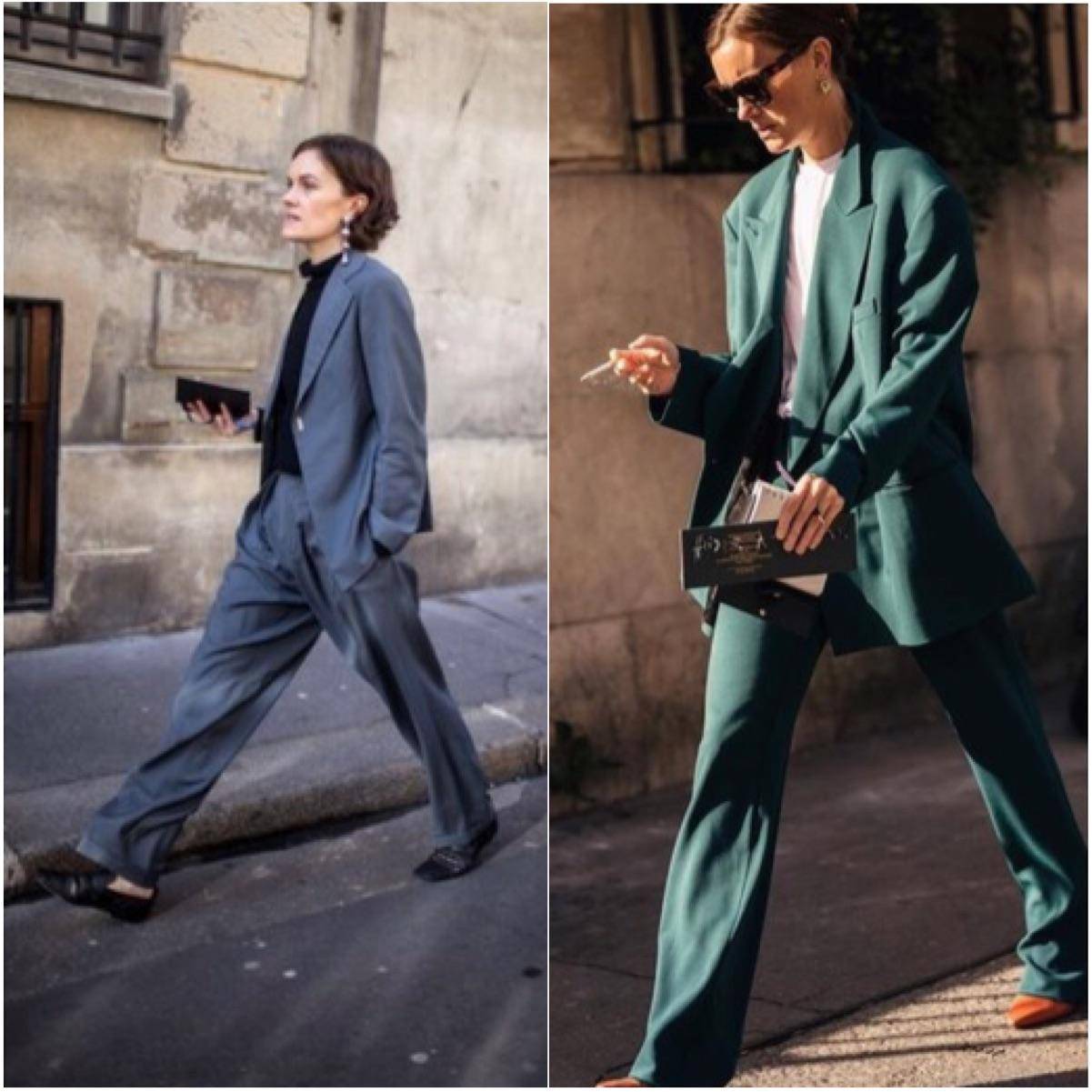 女士穿西装的时尚穿搭,女生穿西装有气质的搭配