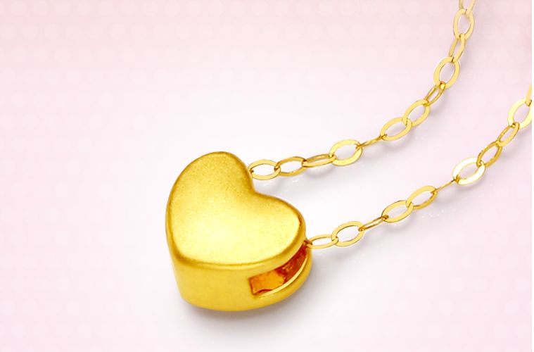 520走心礼物黄金吊坠,周大生黄金转运珠团购