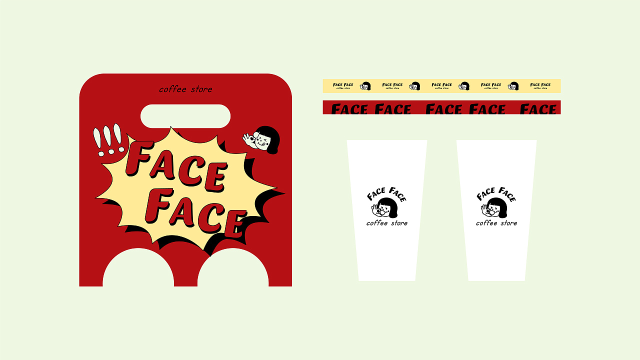 圆脸蛋儿咖啡品牌|这个IP设计有够可爱的