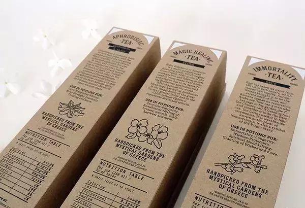 创意茶叶礼盒包装图片大全,有意境复古的茶叶包装