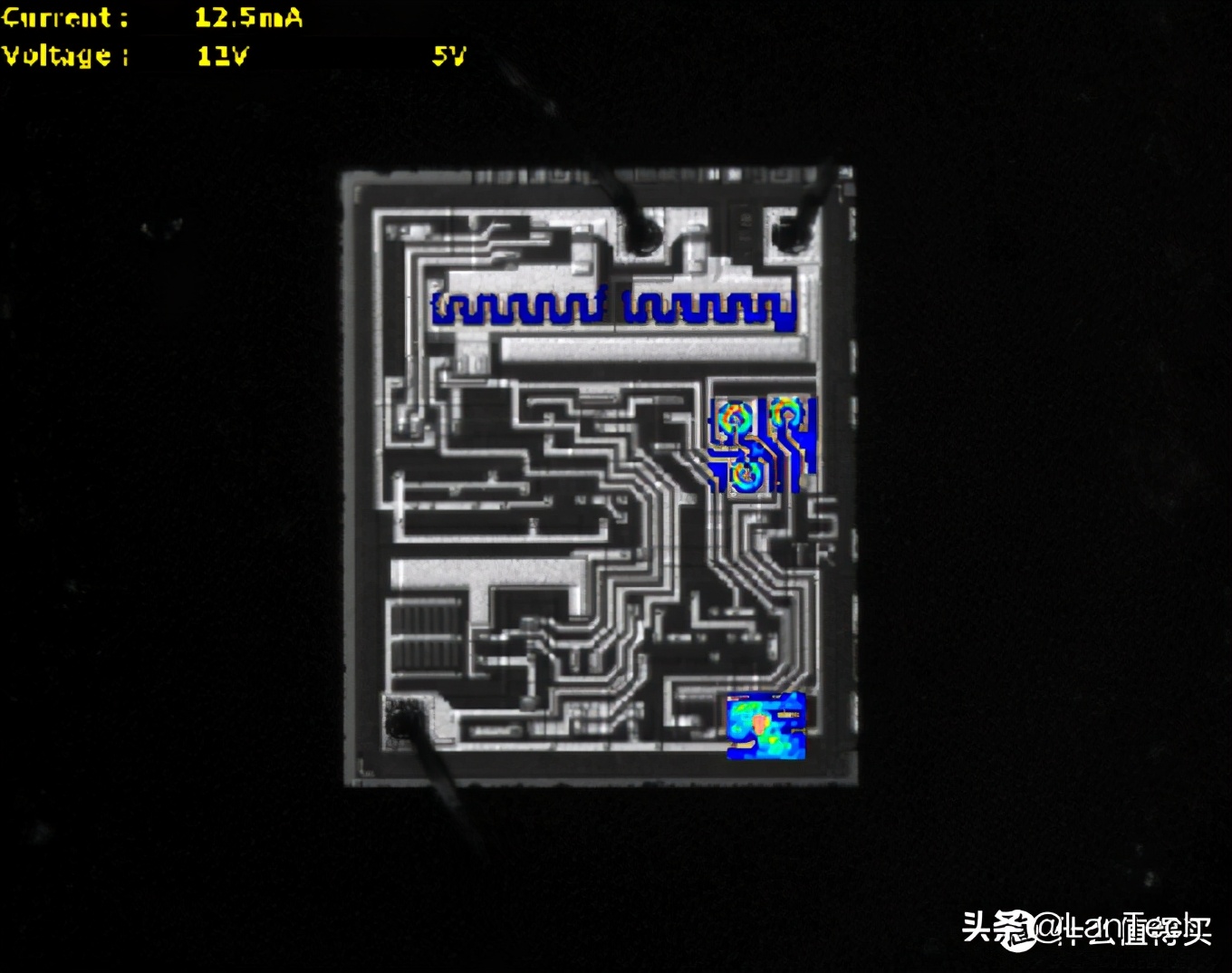 看芯片内部用什么显微镜,芯片在显微镜下的样子