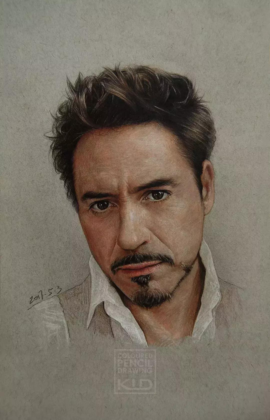 写实彩铅画,超好看素描画迪丽热巴