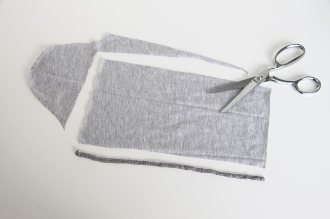 旧衣改造t恤衣摆,旧衣改造圆形下摆t恤女