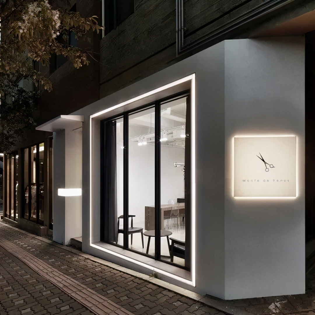 门店招牌怎么设计比较醒目,美容院招牌门头设计效果图