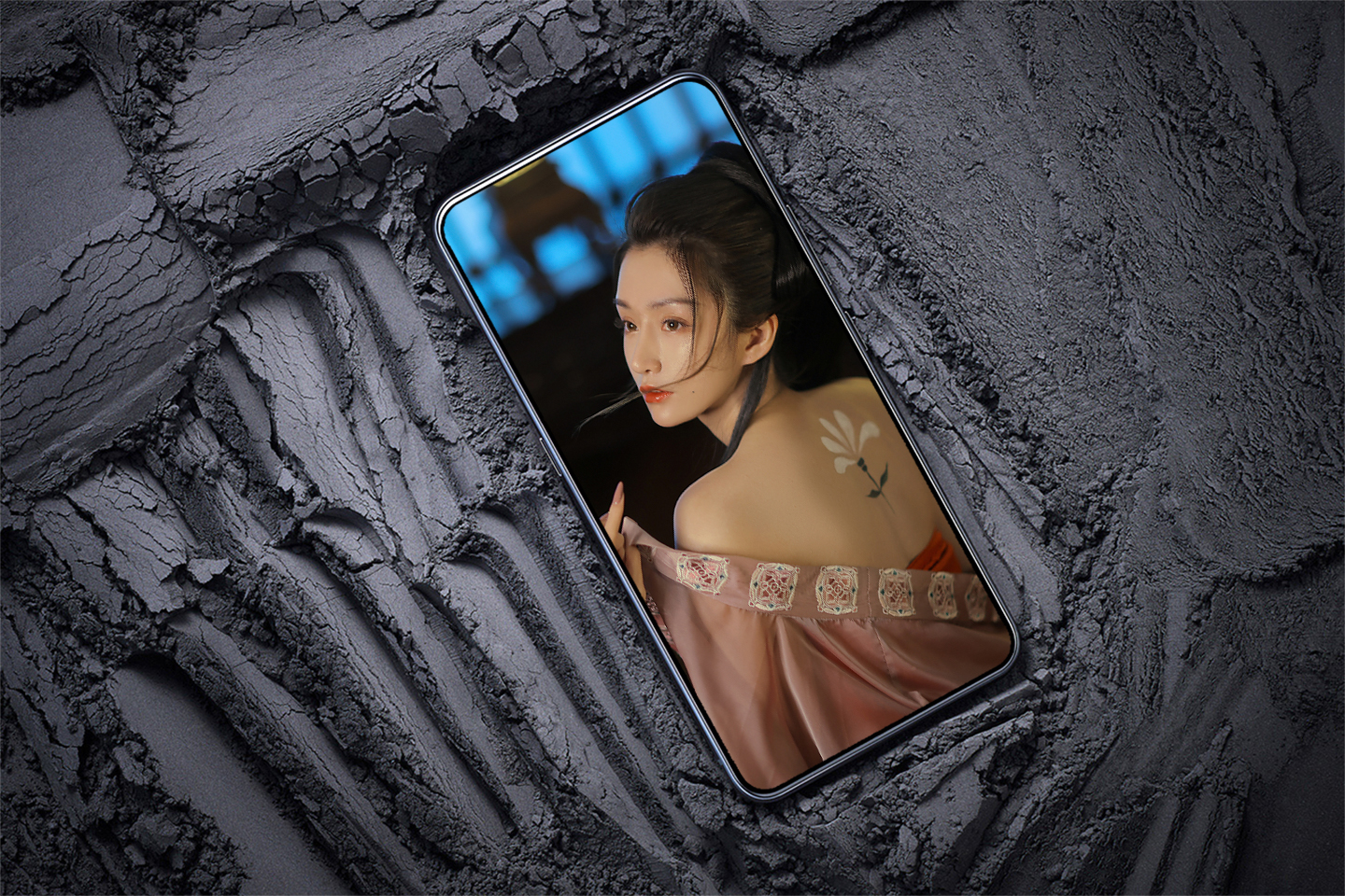 冰蓝色自带仙气杀气的古风壁纸,好看的壁纸女生仙气可爱卡通古风