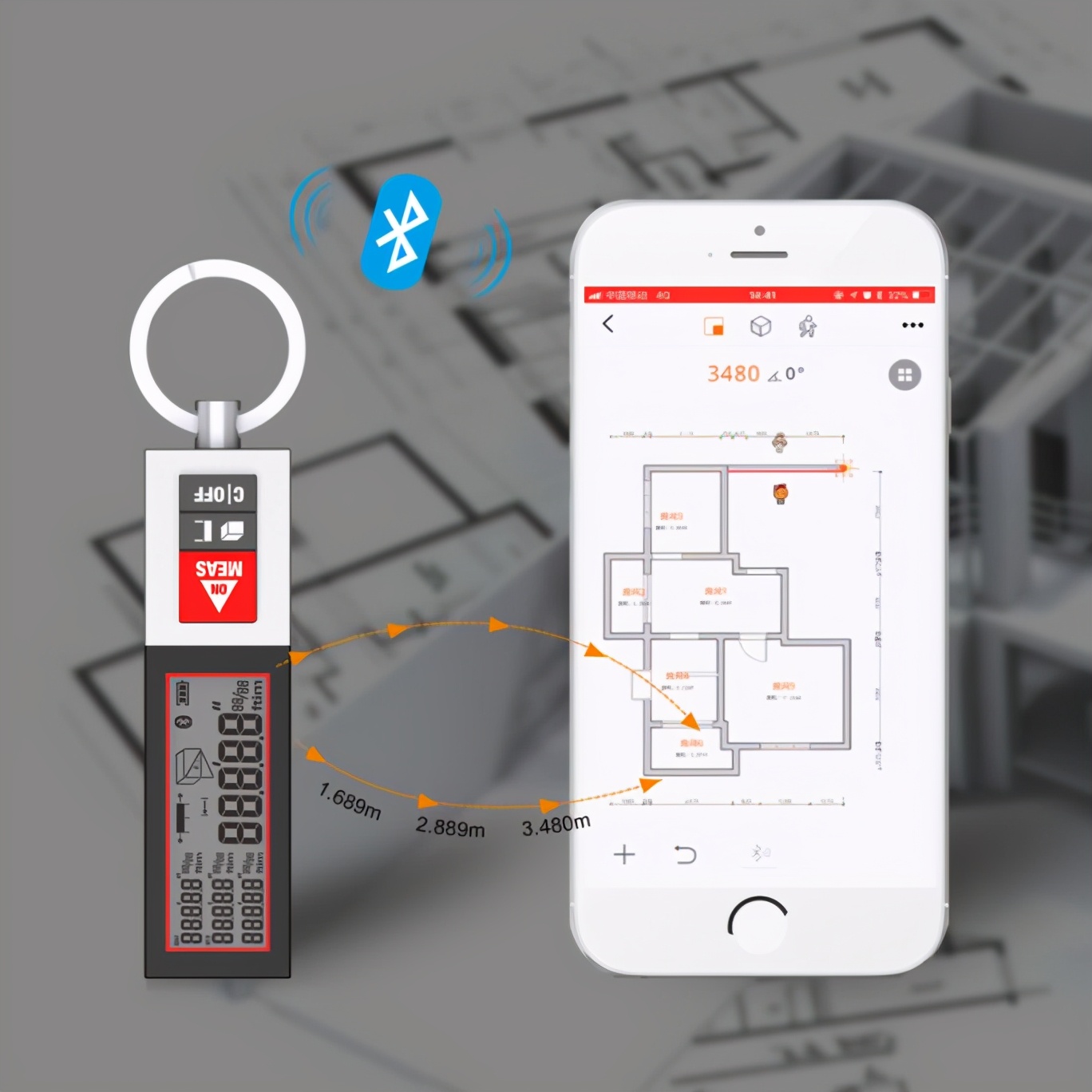 迈测激光测距仪怎么样,迈测手持激光测距仪使用方法