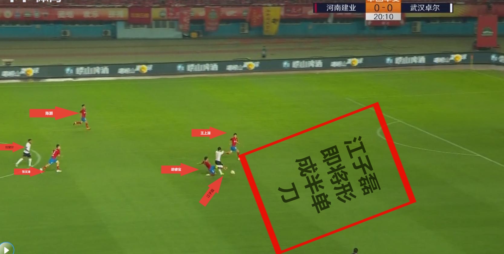 胡睿宝河南建业踢球,河南建业胡睿宝