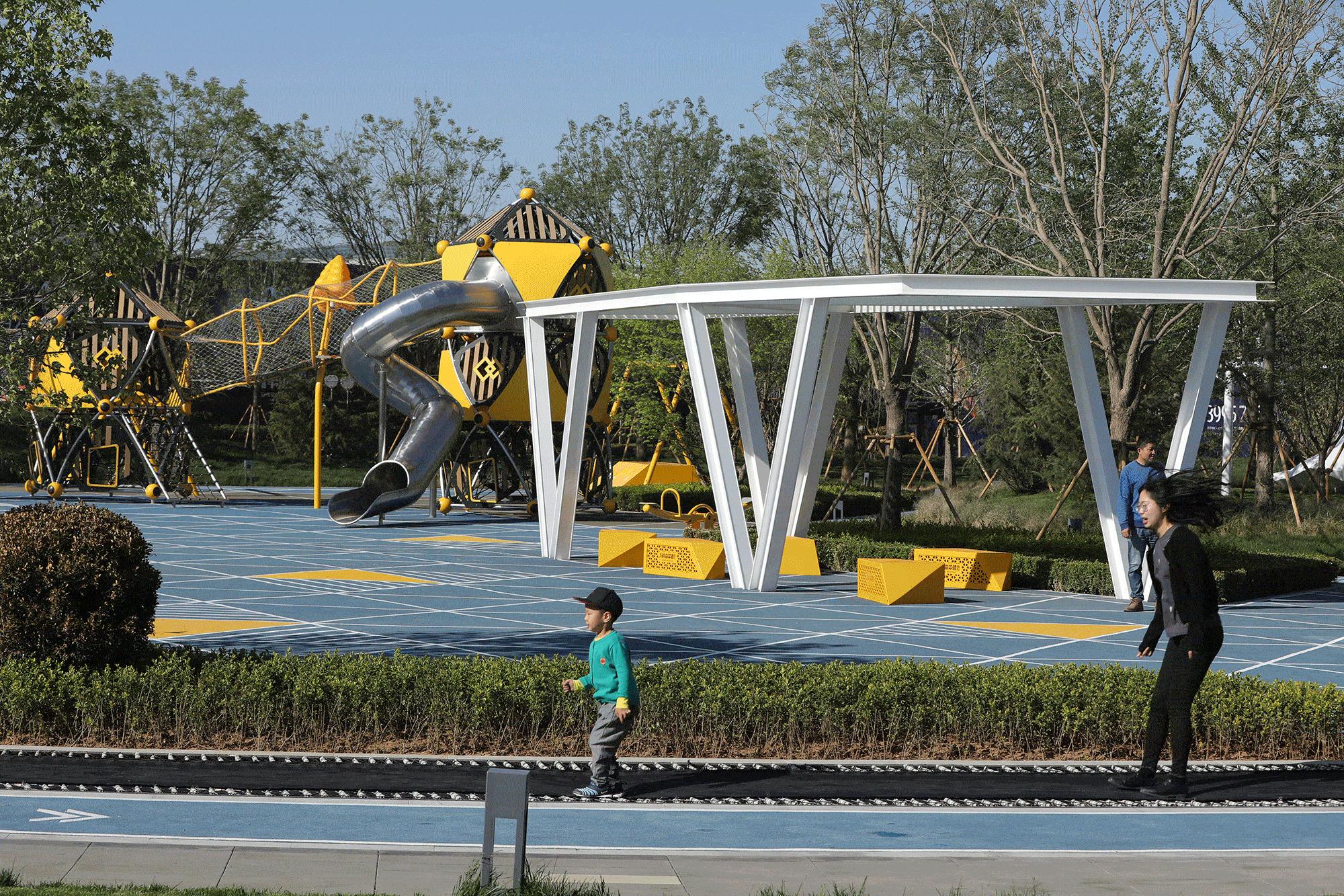 大连万科vpark体育公园,大连万科新都会公园