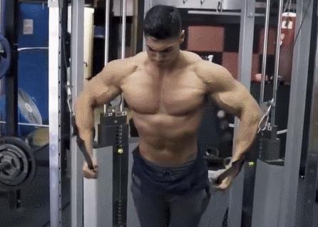 强化胸部肌肉的训练方法,训练胸肌中下部的动作