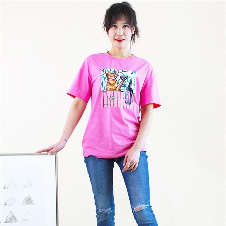 洋气时髦卡通t恤,童趣卡通t恤妙趣横生很减龄