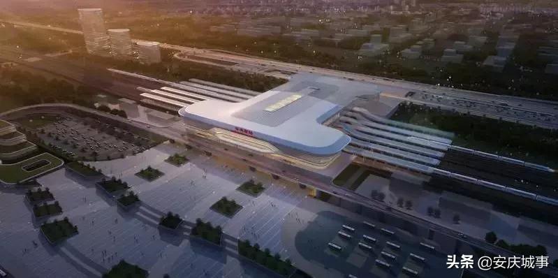 新安庆西高铁站效果图,新安庆西站最新消息