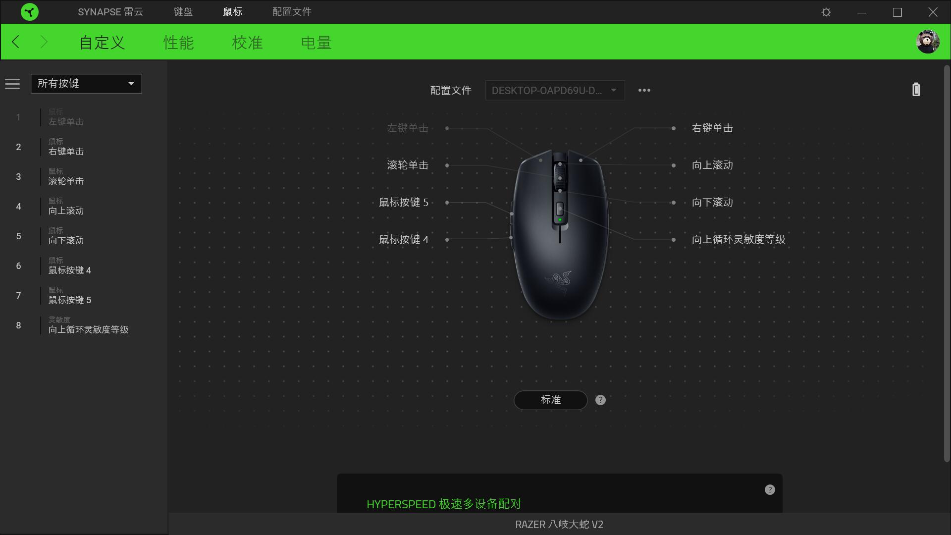 razer雷蛇毒蝰终极版轻量无线鼠标,razer八岐大蛇v2无线鼠标评测