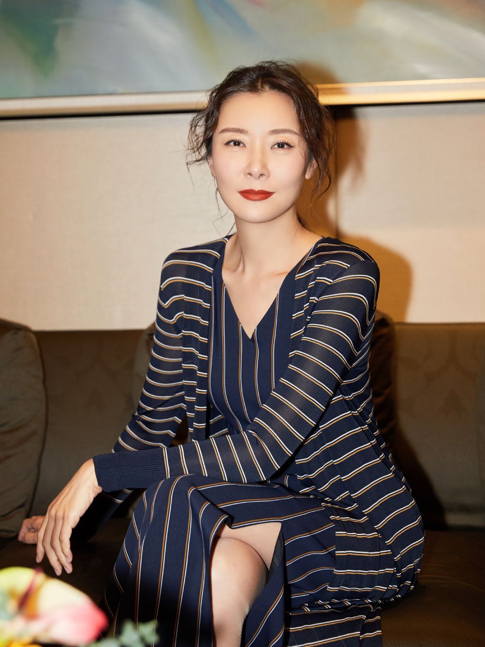 46岁的柯蓝年轻照片,柯蓝感情生活