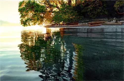 水浑浊怎么画,水怎么才能画出透明感