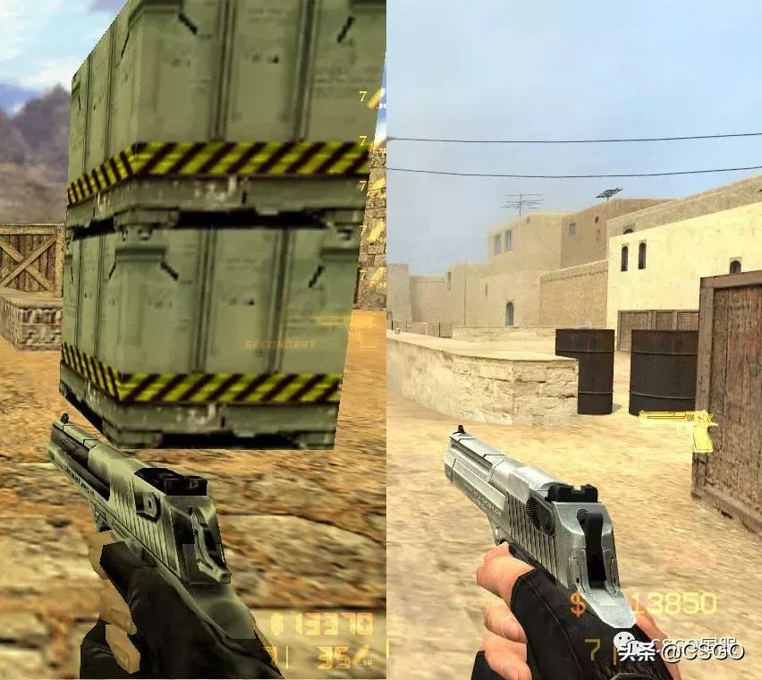 csgo的枪为什么不一样,csgo枪新旧有区别吗