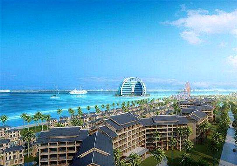 南海收复了多少岛屿,中国南海未来第一大城市
