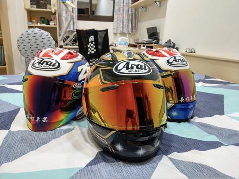 rx7x是街盔还是赛盔,arairx-7x头盔带刀侍卫拆箱