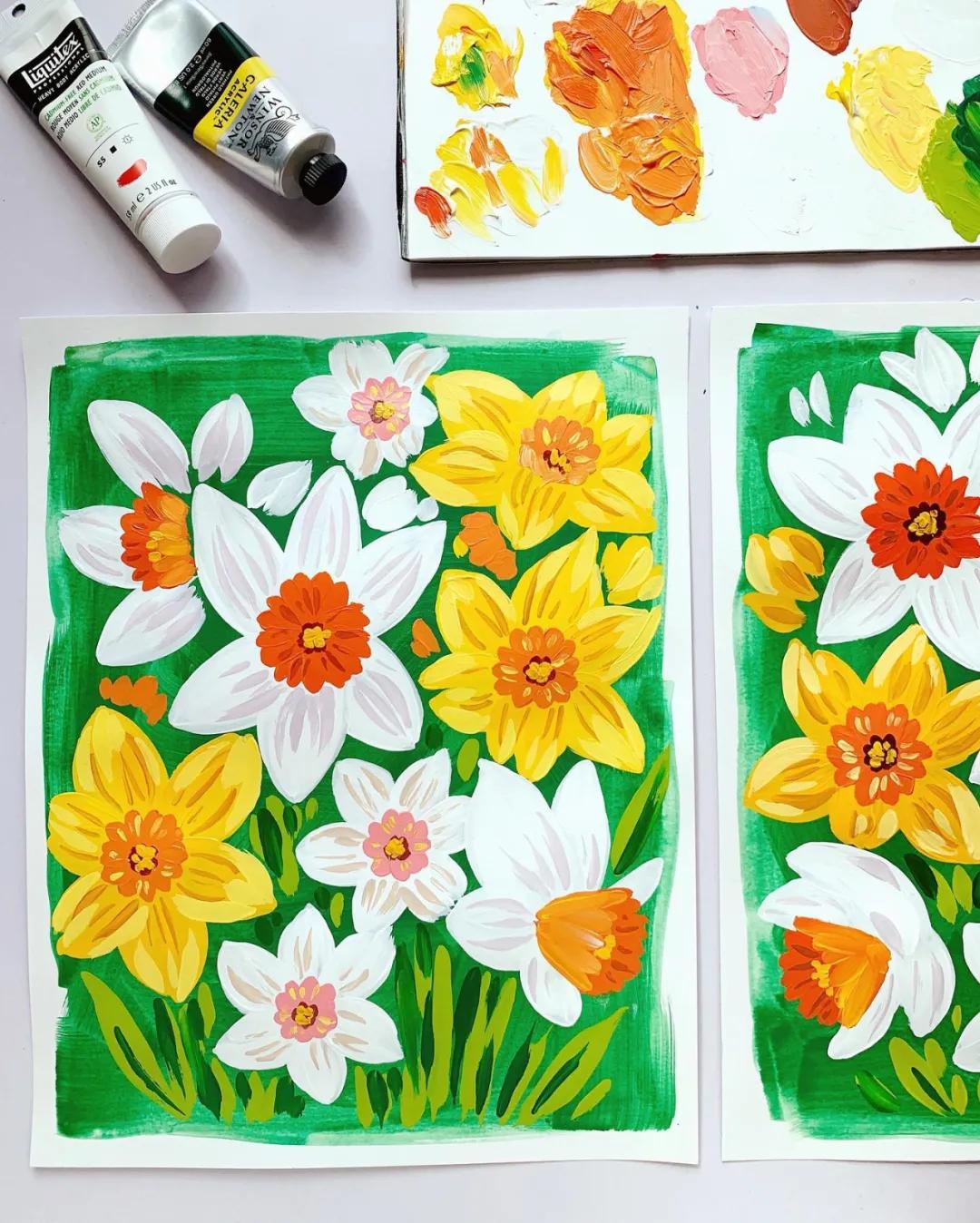 丙烯平涂的正确方法图解,丙烯大面积平涂墙面技巧