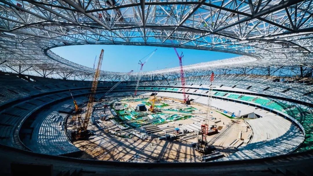 西安奥体中心二期效果图,西安奥体中轴陆港之翼