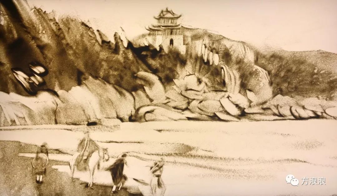 90后小伙手掌画画惊艳众人,神仙手男