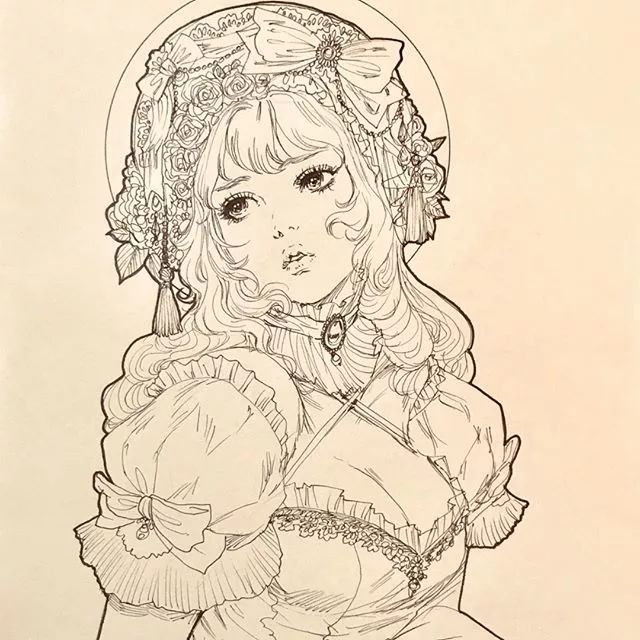 最难画最漂亮的公主,怎么画出优美的又好看的公主