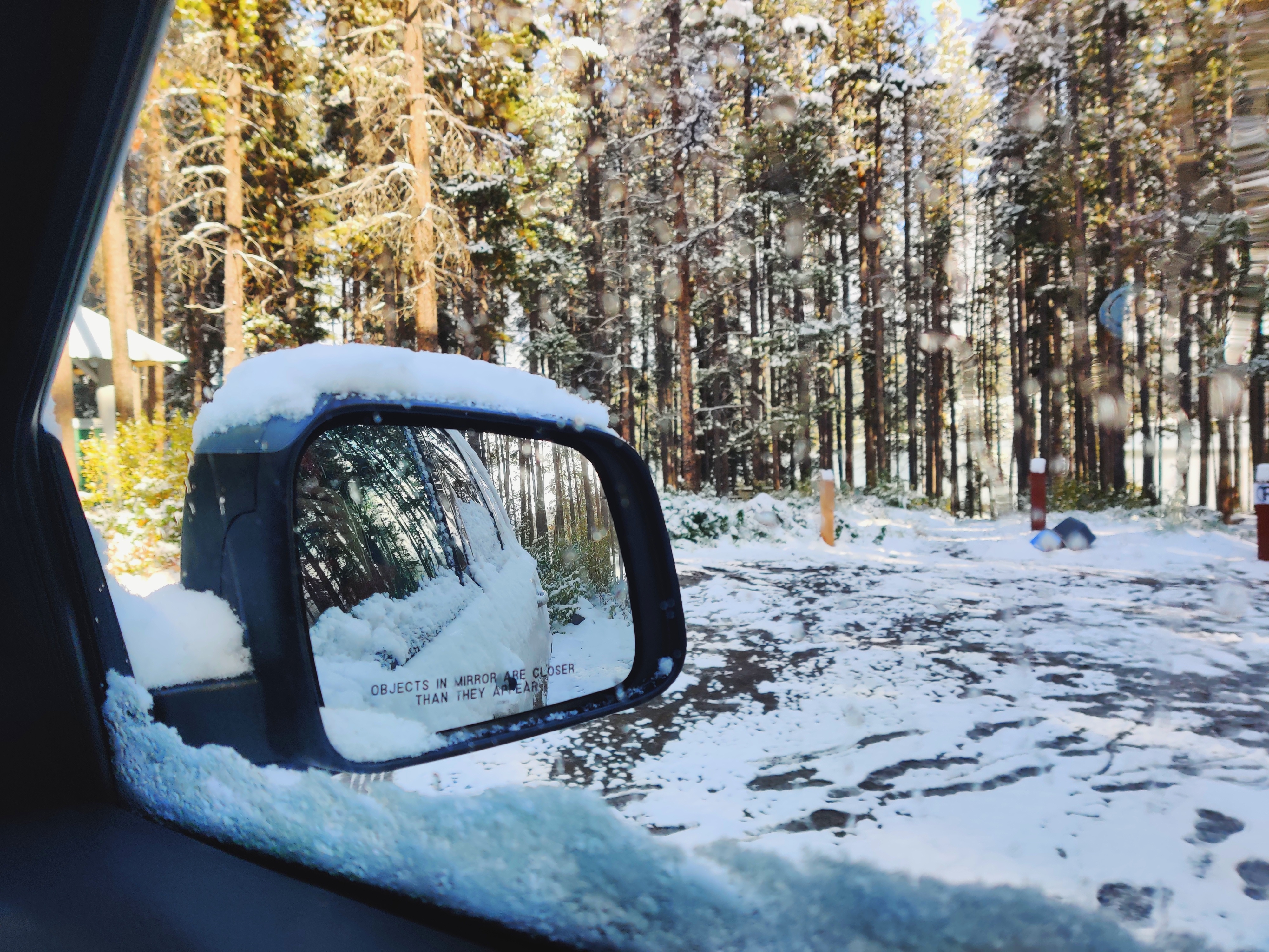 CanadianRockiesI初见班夫的美-在雪地扎帐篷