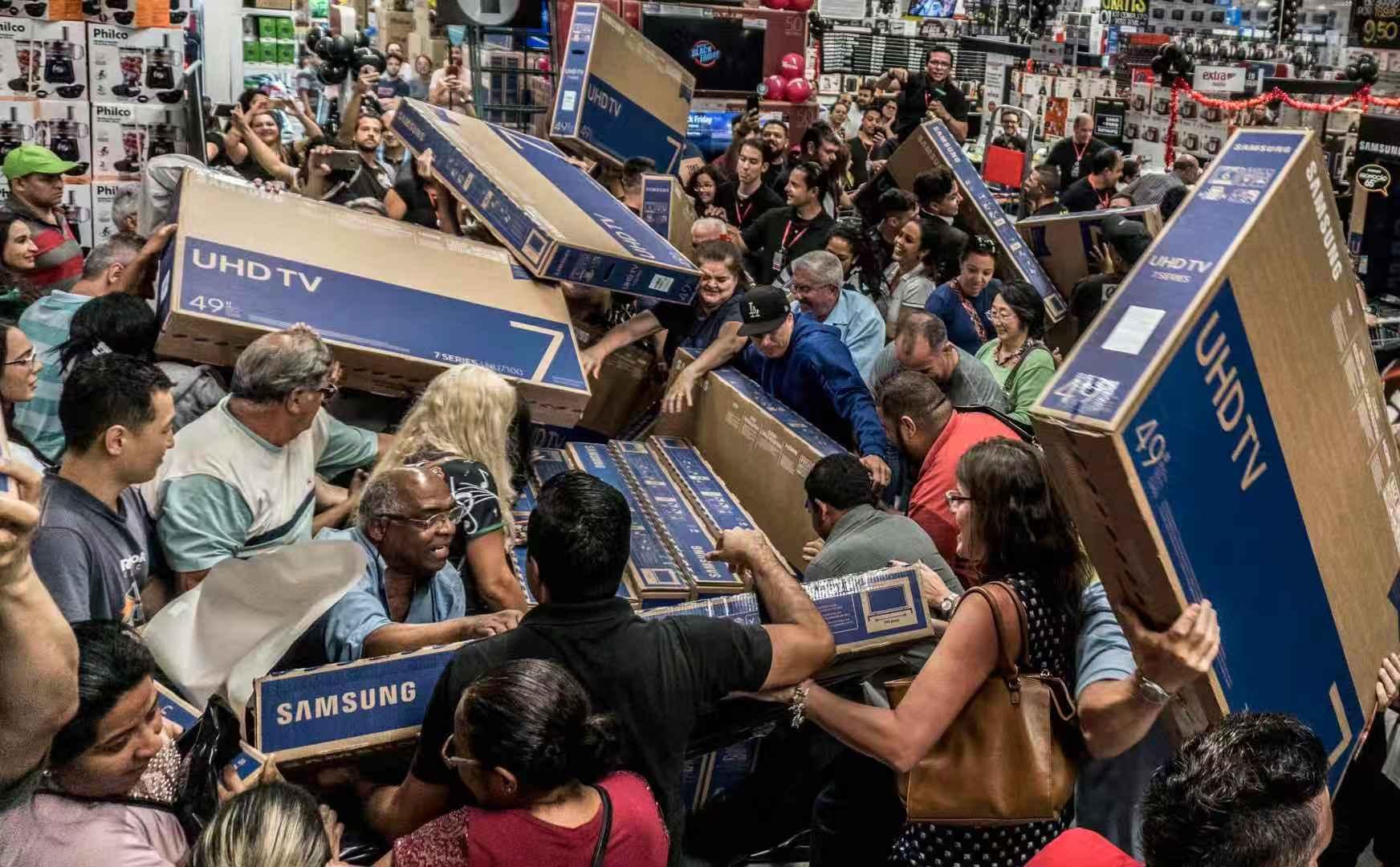 美国黑色星期五,美国黑色星期五超市
