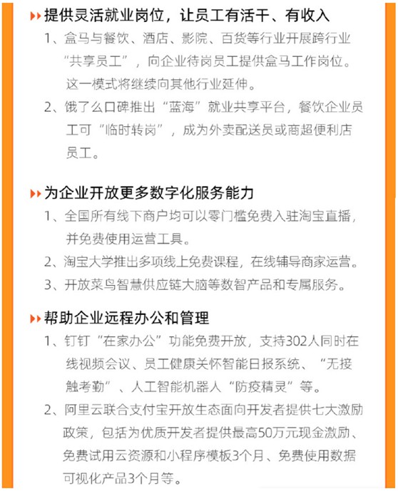 免半年服务费+200亿扶助*款贷**，扶持商家，阿里就这么干了