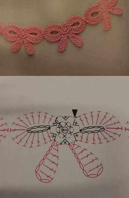 大蝴蝶结钩织教程大全,蝴蝶结的各种钩织教程