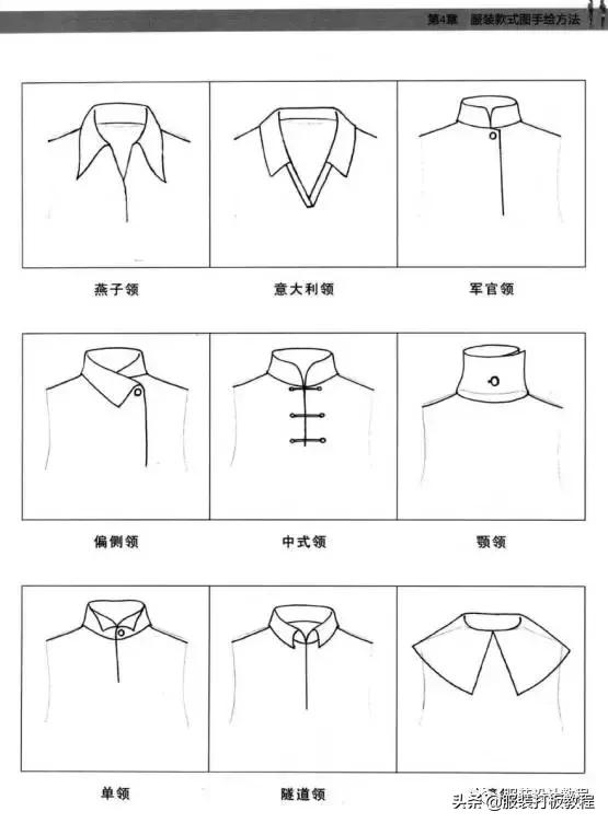 手绘服装款式图线稿书籍,服装款式图手绘专业教程