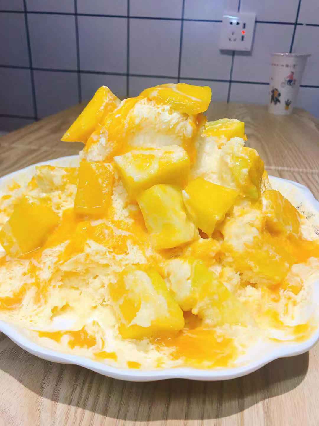 厦门绵绵冰美食,厦门好吃的绵绵冰