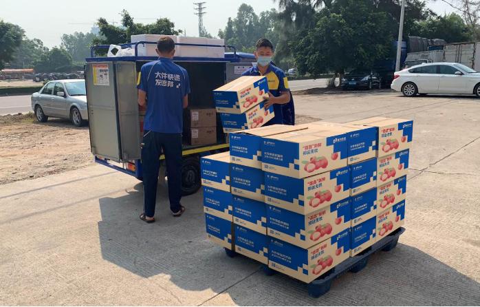 德邦快递一天派单量,德邦快递荔枝新鲜送达