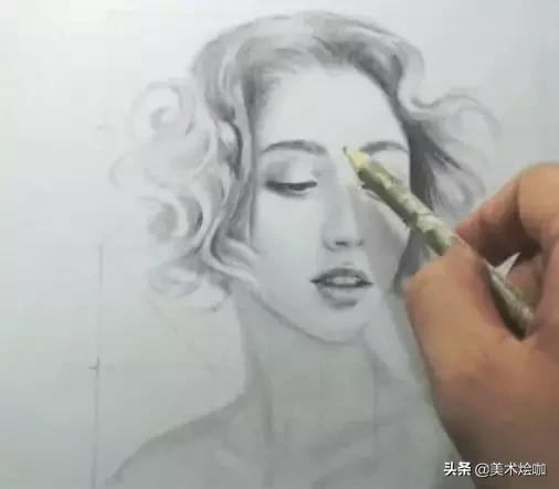 素描九宫格辅助线怎么画,素描九宫格造型定位