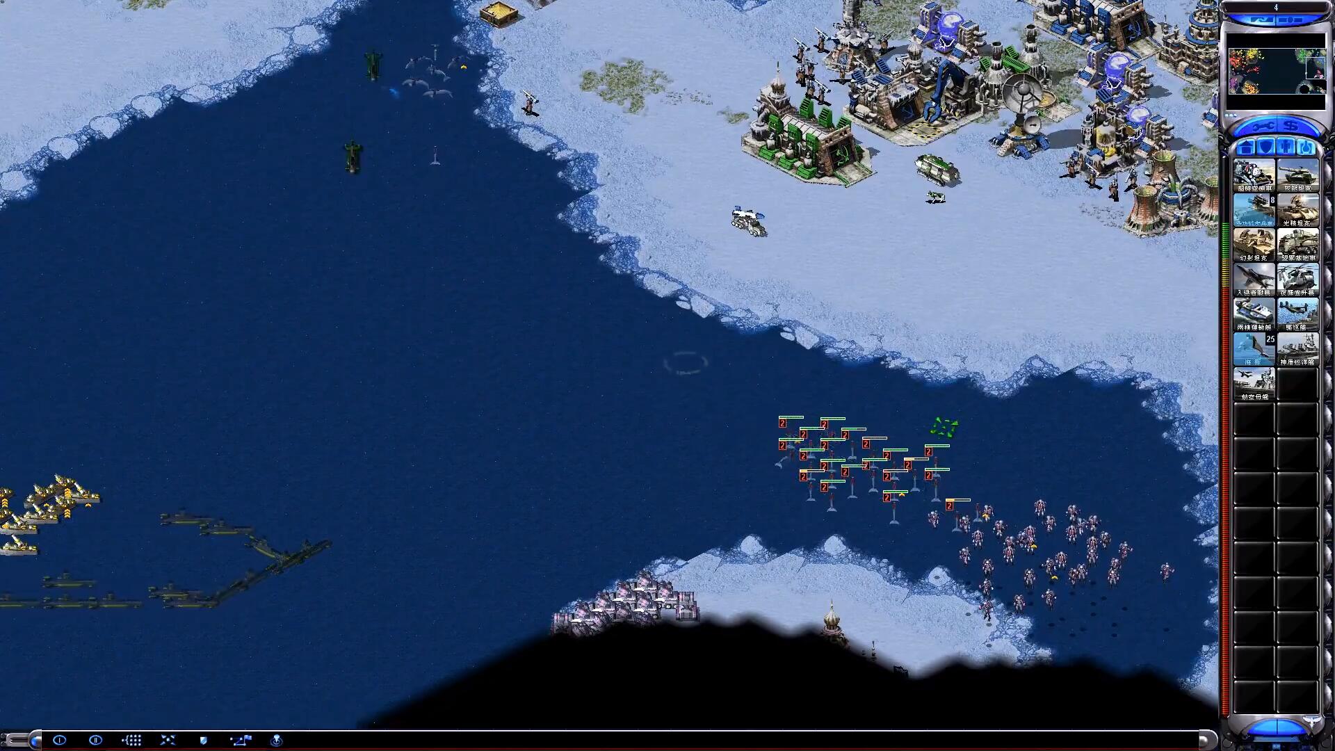 红色警戒里什么兵种克制海豚,红色警戒2巨型乌贼vs海豚