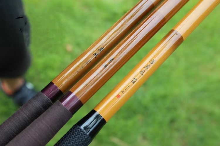 中日渔具鱼竿,中日鱼竿尺寸不一样吗