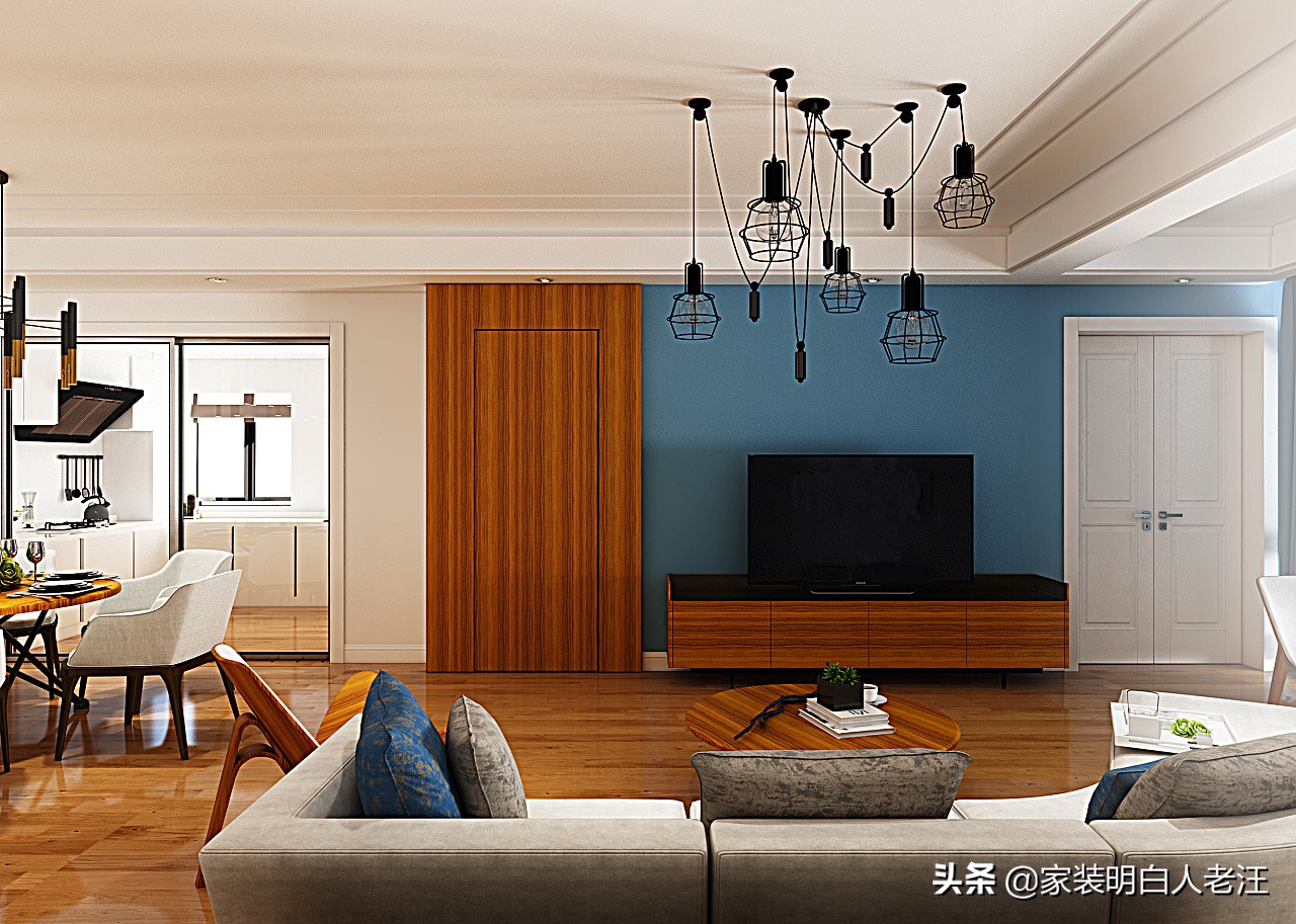 客厅电视背景墙怎样做延伸,电视背景墙凸出来怎么改造