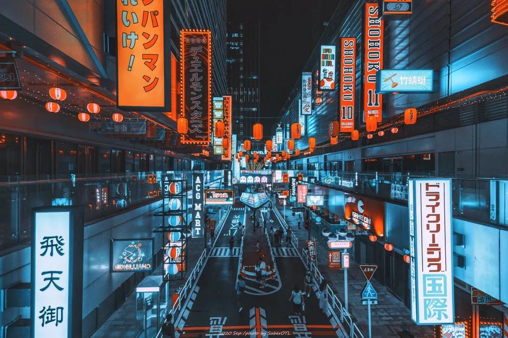 东京涩谷六丁目一番街,日本涩谷中心街